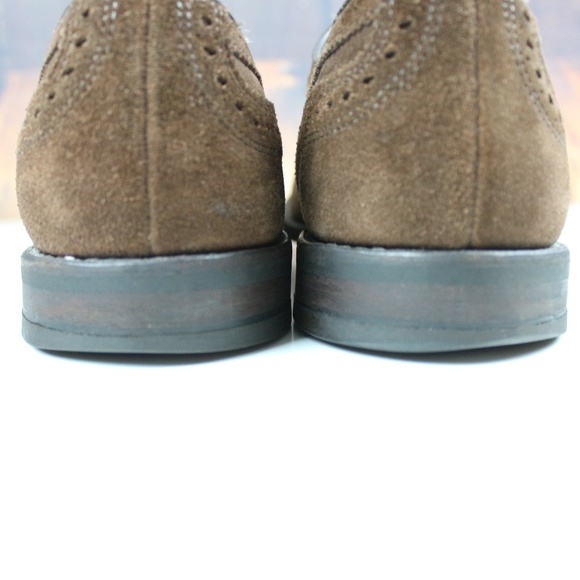 Allen Edmonds Cap Toe Oxford Suede Leather 9 D - Picture 7 of 8